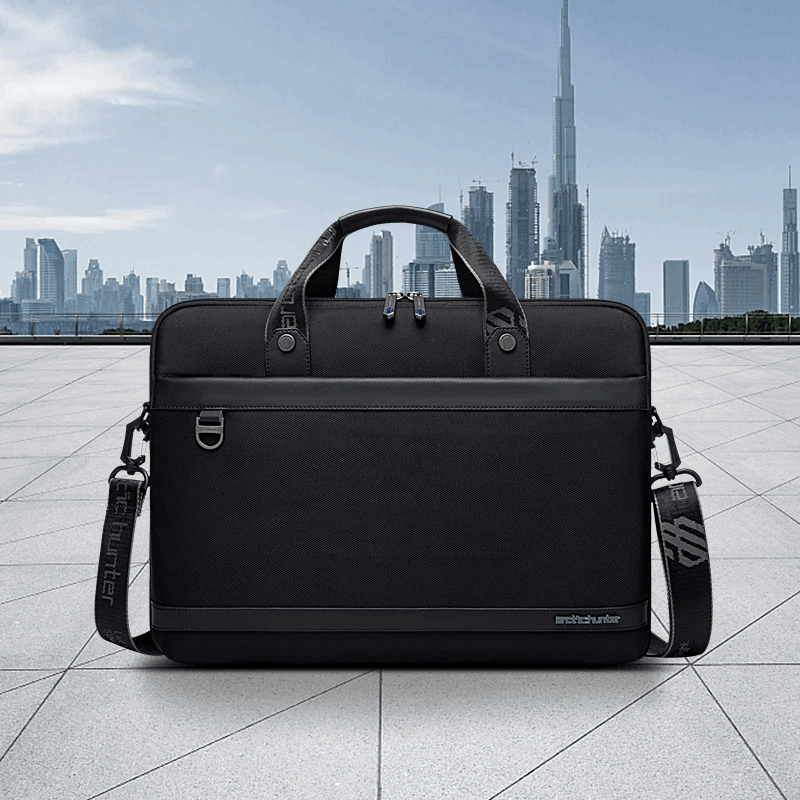 Arctic Hunter Office Business Sac à bandoulière Véritable mallette de direction Sac pour ordinateur portable de luxe