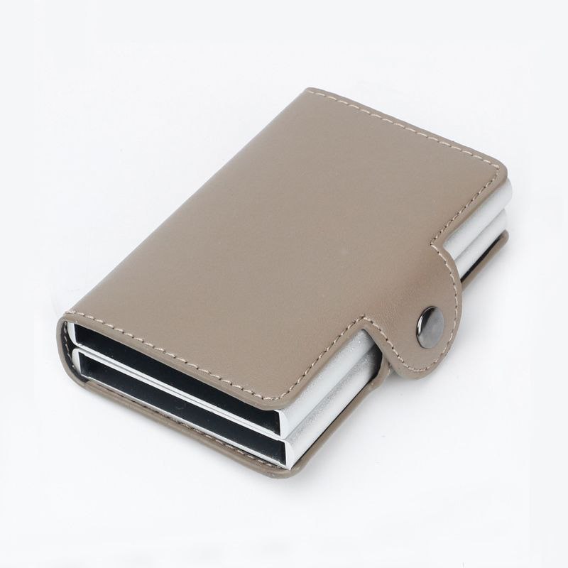 Portefeuille avec protection RFID contre le piratage pour cartes bancaires