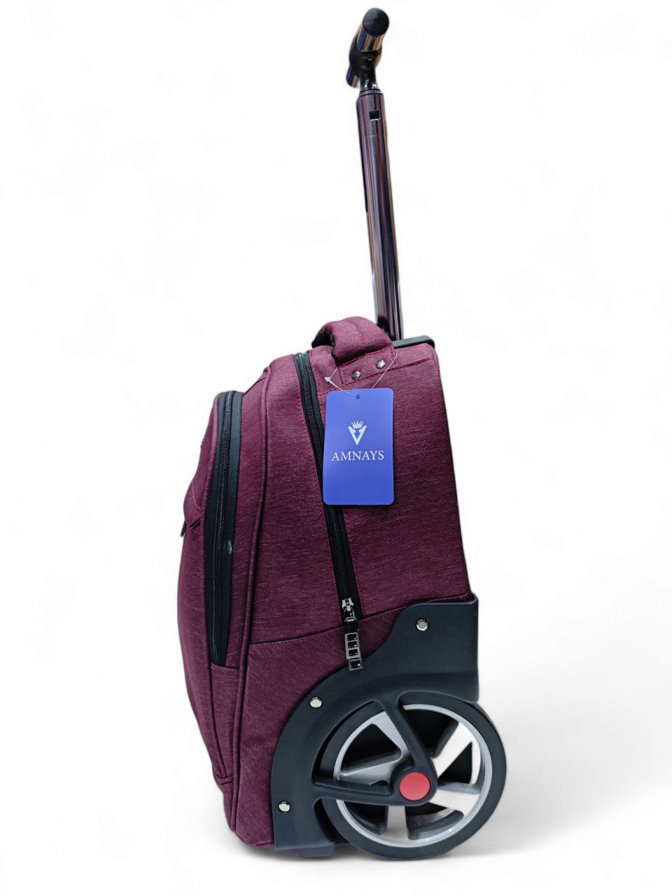 Cartable à roulettes scolaire AMNAYS grand roues