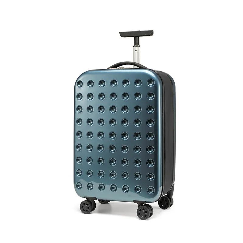 Valise rigide et pliable – Bagage à main léger avec roulettes, serrure TSA, résistante aux rayures, à l'eau et aux chocs.