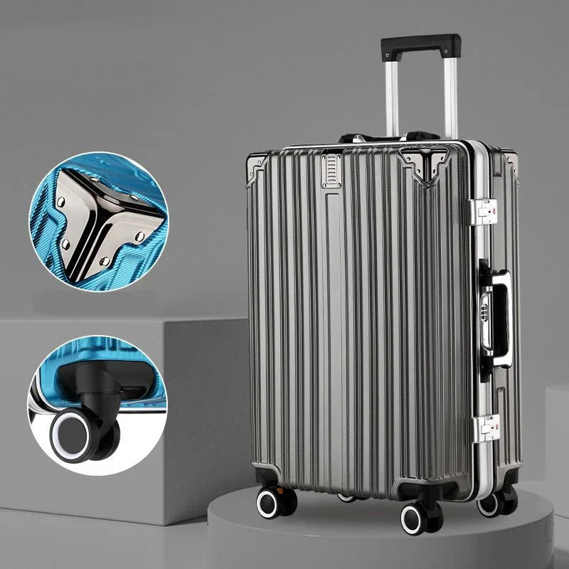 Valise de Voyage Solide de Grande Capacité avec Roue Universelle