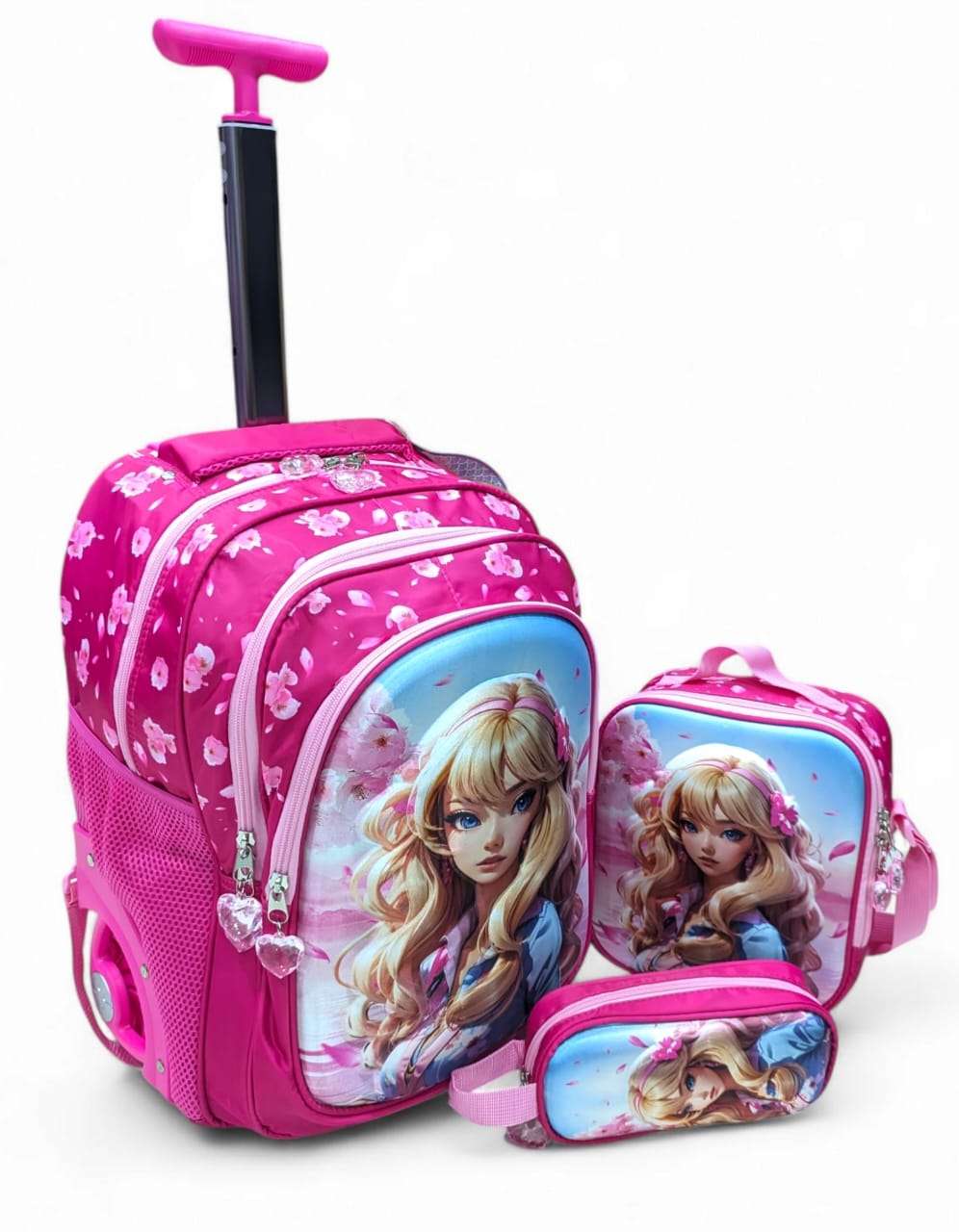 sac à dos à roulettes enfant 6 roues – 49×33×25 cm