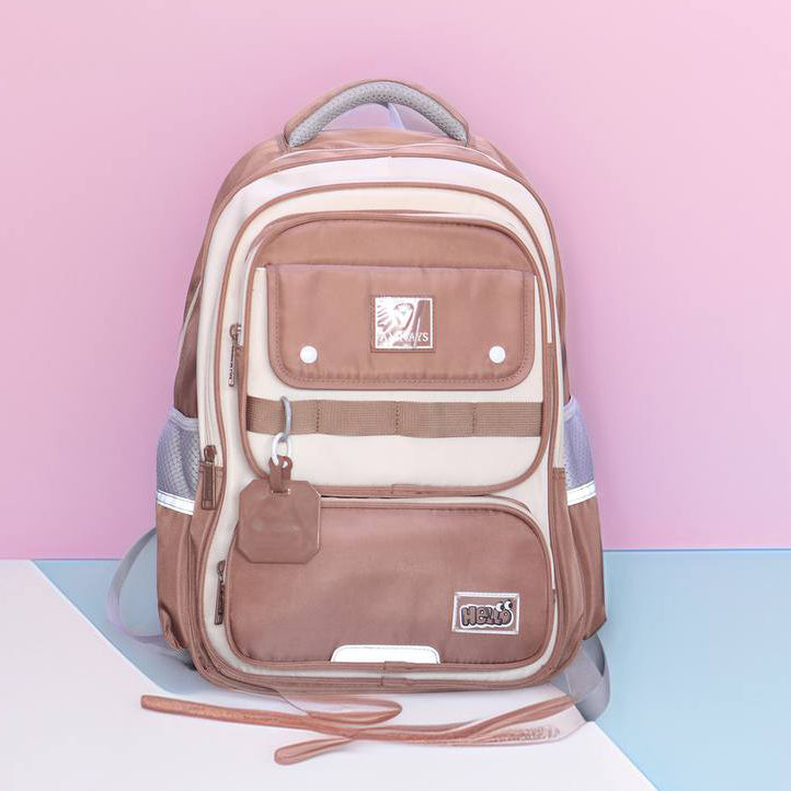 Sac à dos scolaire ergonomique avec bretelles rembourrées