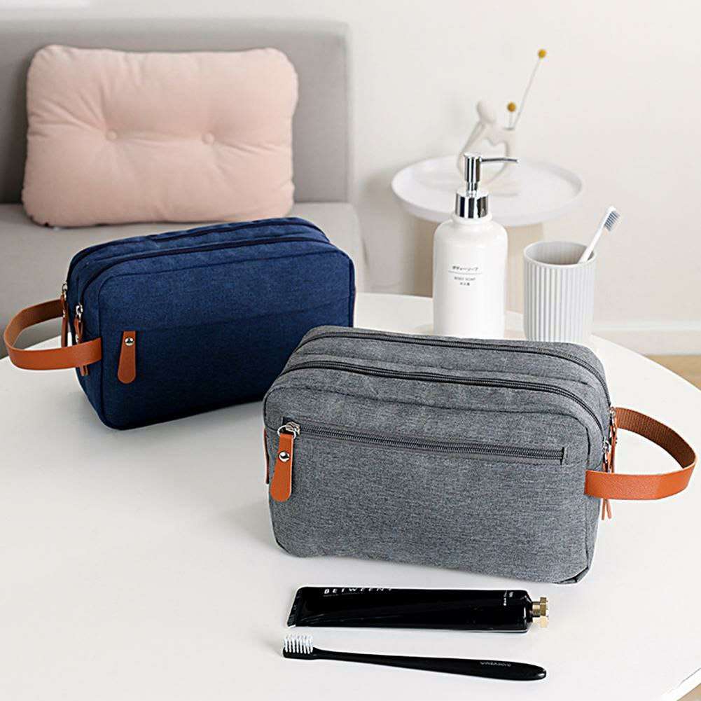 Trousse de toilette à fermeture éclair