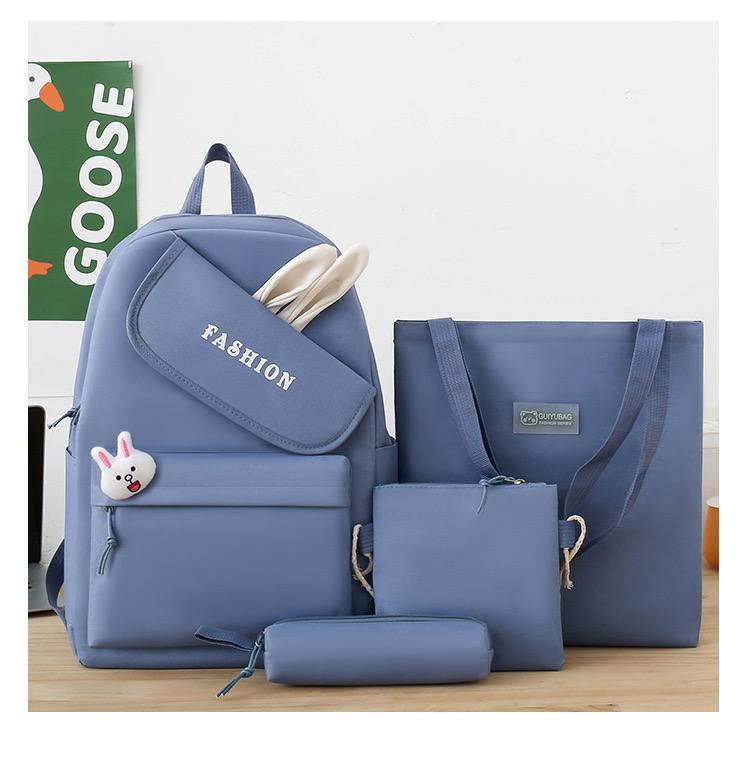 Ensemble de 4 en 1 sacs d'école pour filles