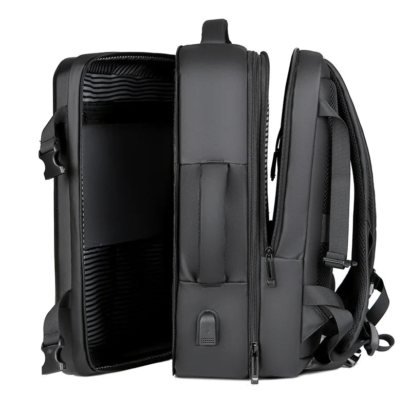 Sac à dos business coque rigide – vue de côté