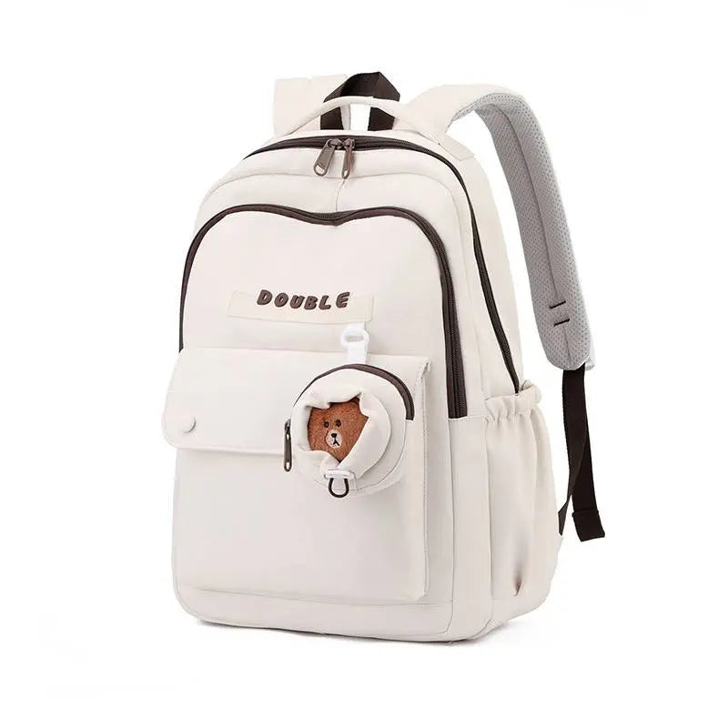 Sac scolaire violet pratique pour fille ado