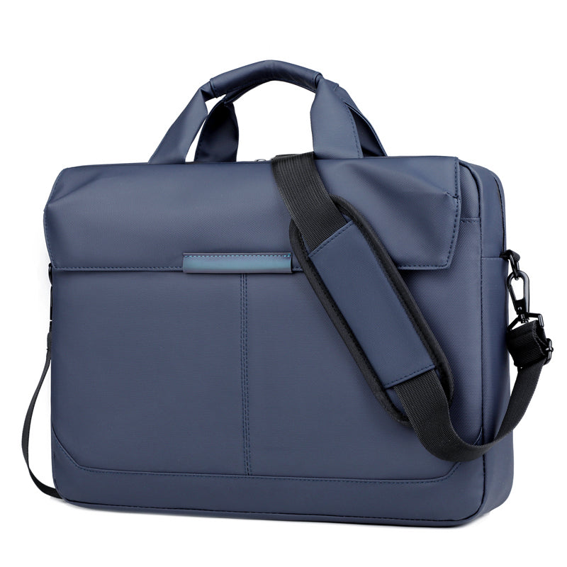 Sac pour ordinateur portable 15.6 pouces étanche bleu foncé – vue de face