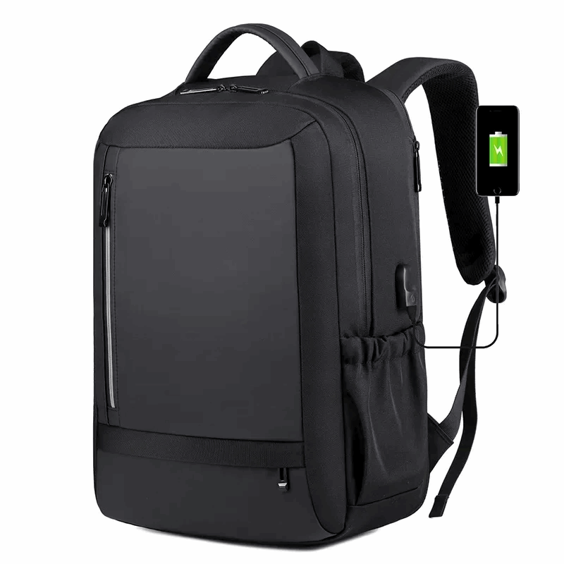 Sac à Dos PC Portable Classique avec Port USB – Voyage, Affaires et École