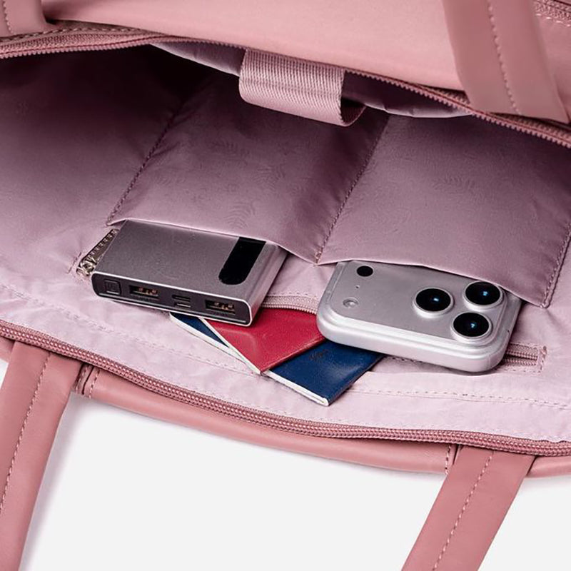 Sac Femme Élégant Multifonction avec Compartiment PC 15,6″ – Sac à Main Travail, Université & Voyage