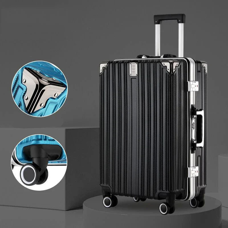 Valise de Voyage Solide de Grande Capacité avec Roue Universelle