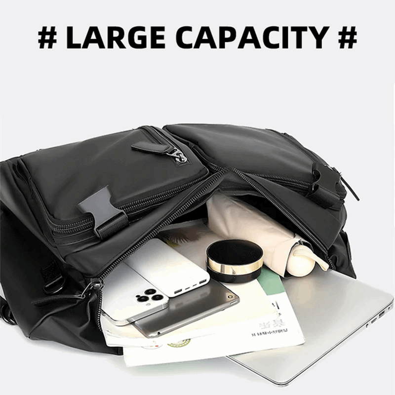 Sac à dos de sport multifonction grande capacité pour entraînement, voyage, cyclisme en extérieur, sac étanche unisexe