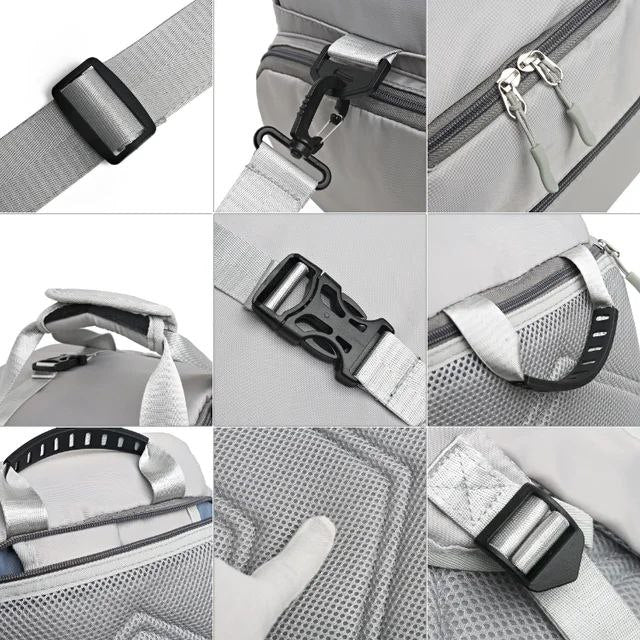 Sac à dos de sport pour femmes et hommes : grande capacité, séparation humide et sec, idéal pour toutes vos activités sportives et voyages.