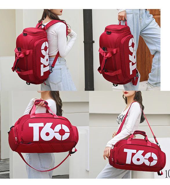 Sac à dos de sport pour femmes et hommes : grande capacité, séparation humide et sec, idéal pour toutes vos activités sportives et voyages.