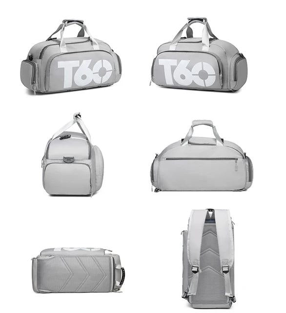 Sac à dos de sport pour femmes et hommes : grande capacité, séparation humide et sec, idéal pour toutes vos activités sportives et voyages.