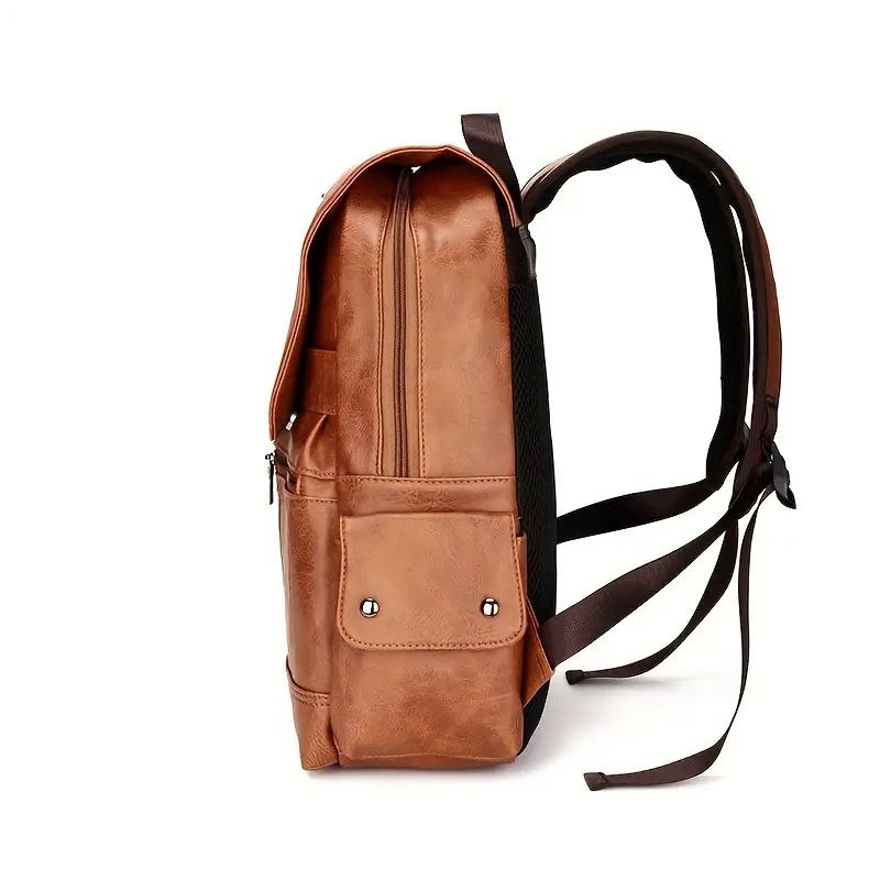 Sac à dos de voyage et PC en simili cuir