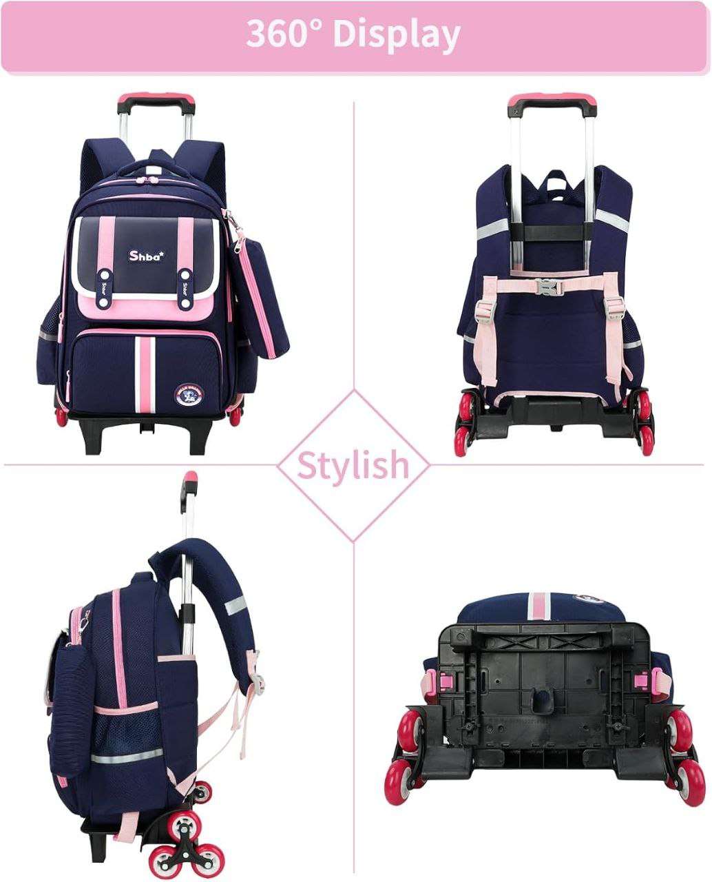 Cartable a Roulette Garcon Primaire