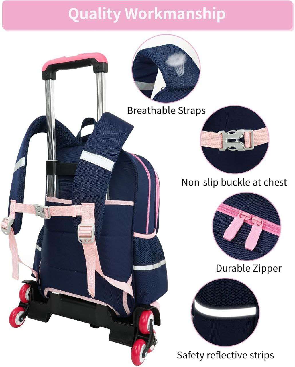Cartable a Roulette Garcon Primaire