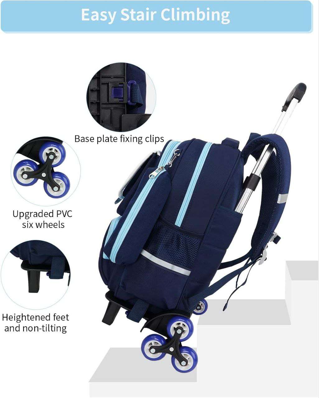 Cartable a Roulette Garcon Primaire