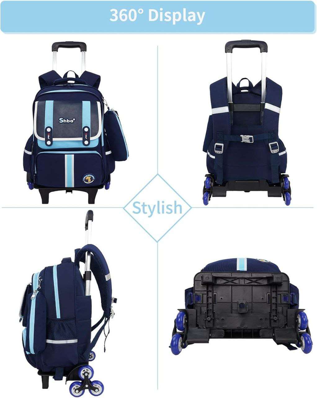 Cartable a Roulette Garcon Primaire