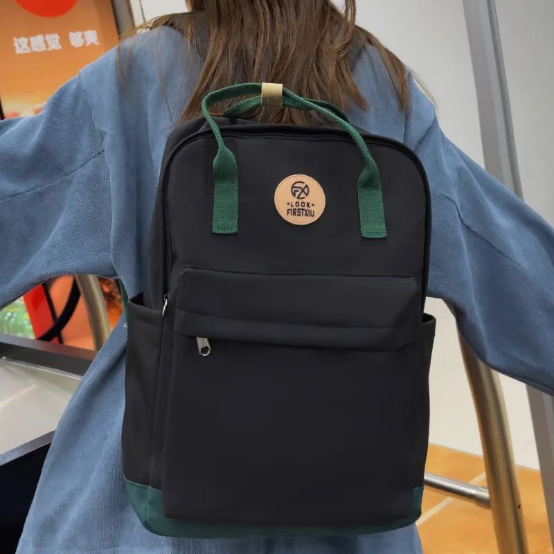 Sac à dos en toile tendance pour hommes et femmes