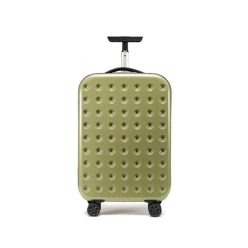 Valise rigide et pliable – Bagage à main léger avec roulettes, serrure TSA, résistante aux rayures, à l'eau et aux chocs.
