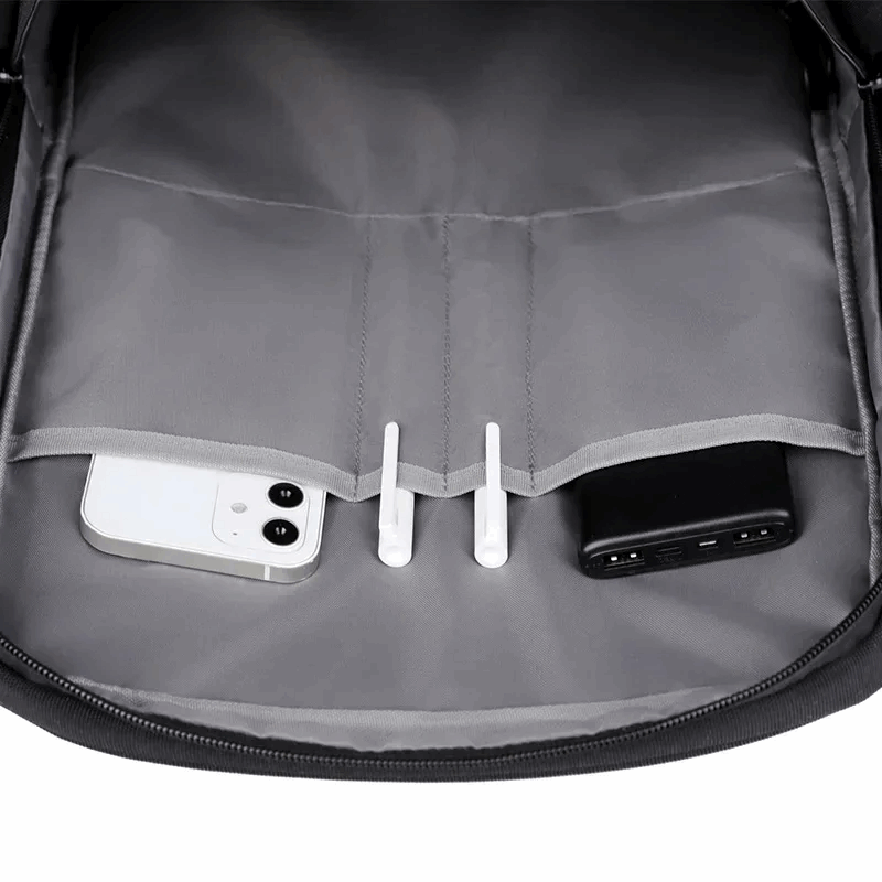 Sac à Dos PC Portable Classique avec Port USB – Voyage, Affaires et École