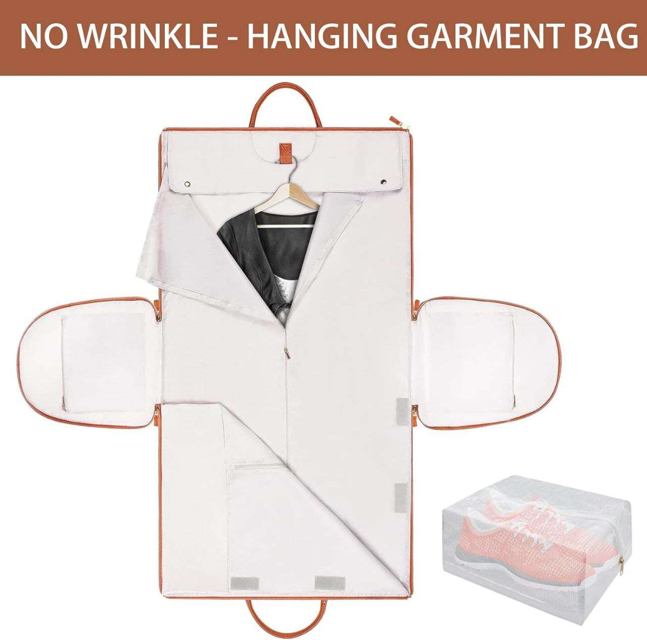 Sac De Vêtement Pour Voyage, Sac À Vêtement À Main, 3 En 1
