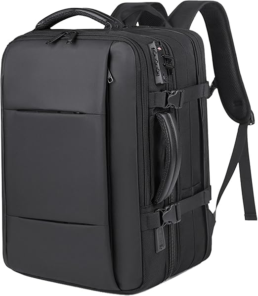 Sac à dos de voyage extensible 20-35L, sac de cabine imperméable pour ordinateur portable et randonnée