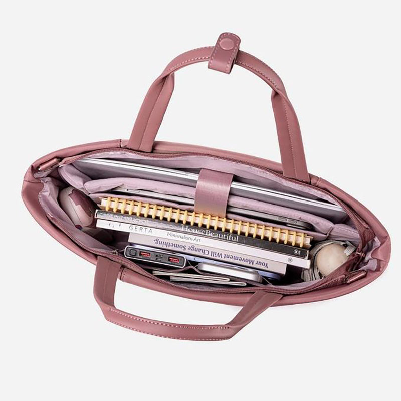 Sac Femme Élégant Multifonction avec Compartiment PC 15,6″ – Sac à Main Travail, Université & Voyage