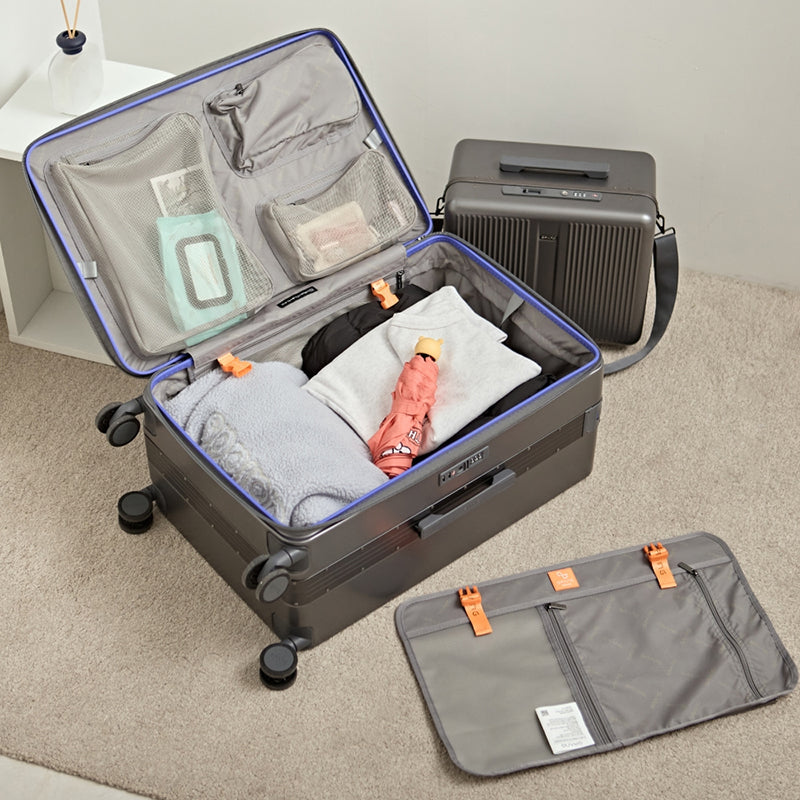 Set de 2 Valises de Voyage Rigides S + M – Valises à Roulettes 360° Haut de Gamme| Livraison Maroc