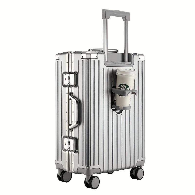 Ensemble de 3 Valises avec Porte-Gobelet Intégré