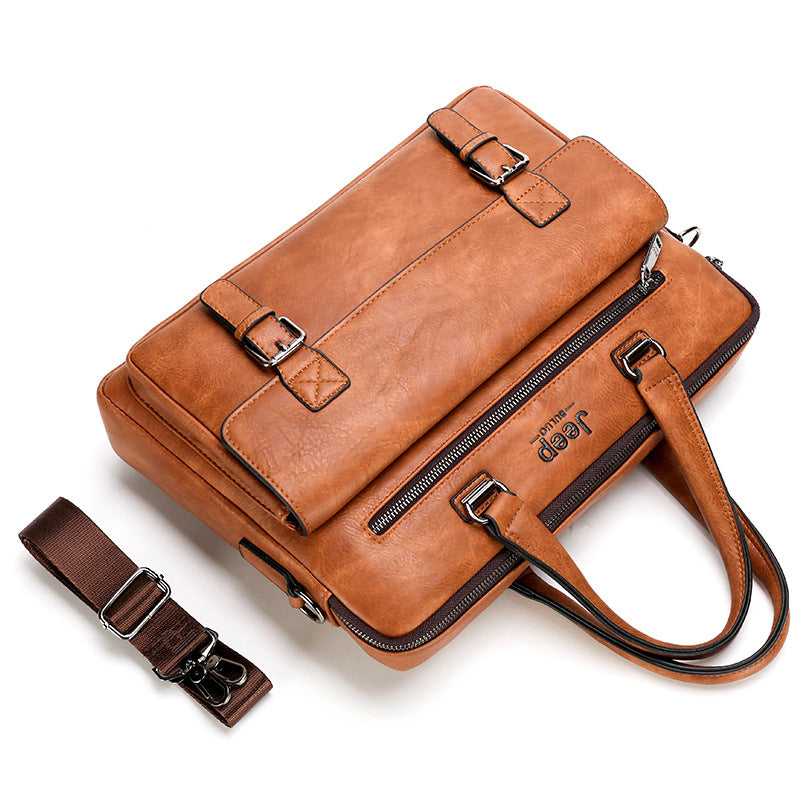 Cartable Professionnel – Sac Business Élégant avec Compartiment PC