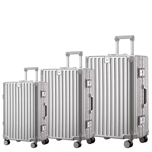 Ensemble de 3 Valises avec Porte-Gobelet Intégré
