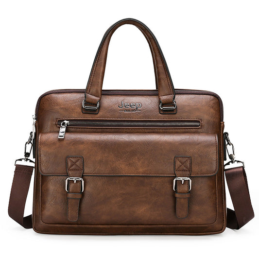 Cartable Professionnel – Sac Business Élégant avec Compartiment PC