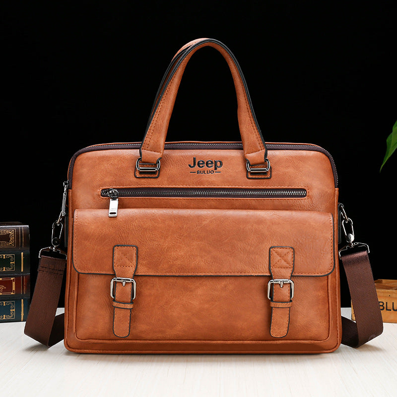 Cartable Professionnel – Sac Business Élégant avec Compartiment PC