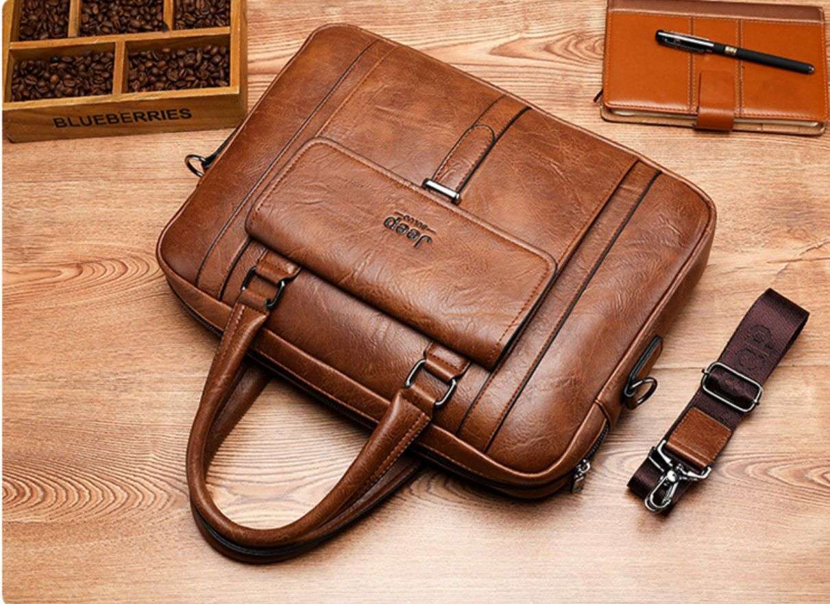 Sac Ordinateur Portable Homme – Cartable de Travail Imperméable pour Professeurs