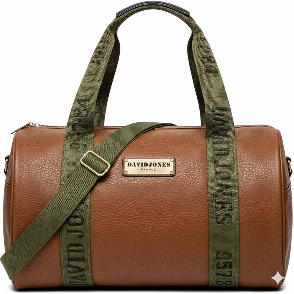 👜 Sac Polochon David Jones – Élégance & Polyvalence