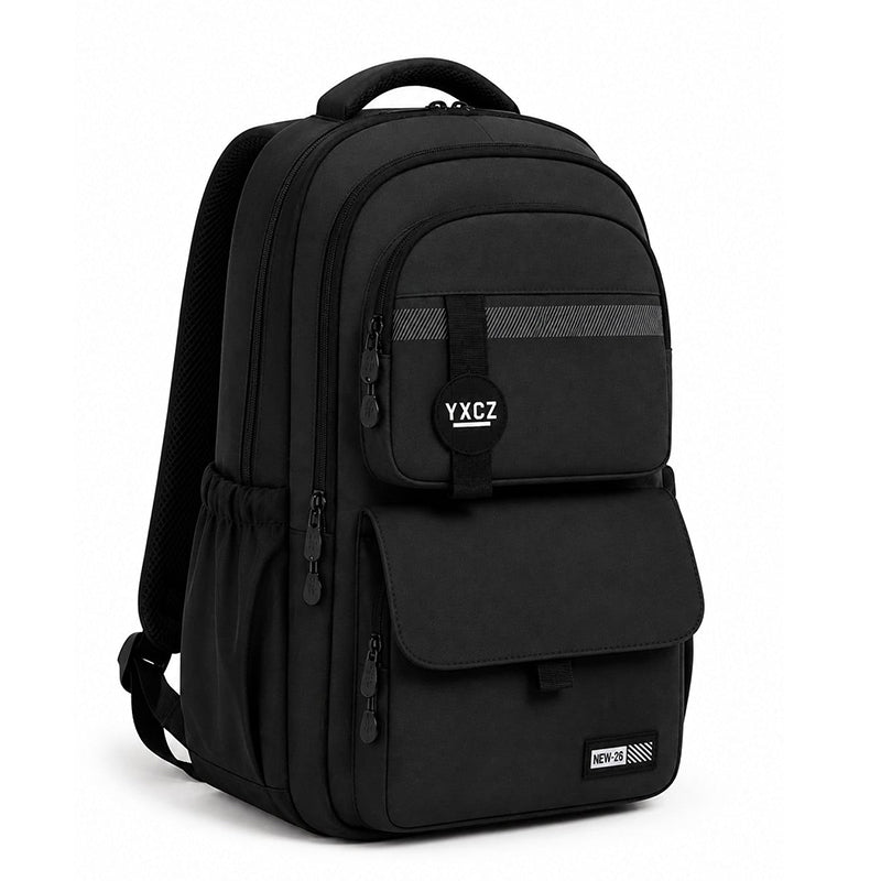 Cartable Scolaire Collège Ado - Sac à Dos Étanche avec Compartiment Ordinateur 15,6" - Sac École Garçon Fille Confortable et Résistant