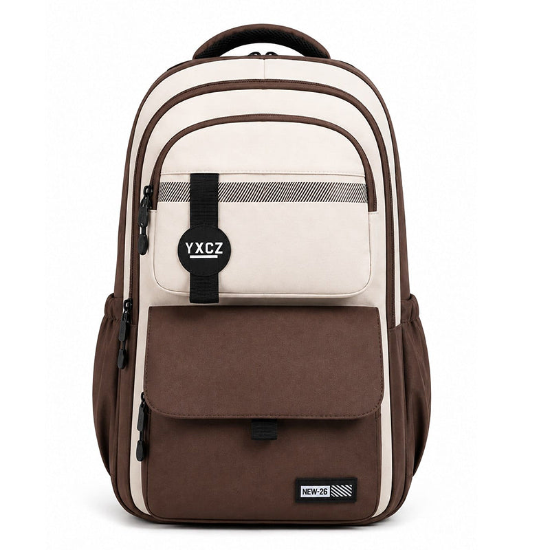 Cartable Scolaire Collège Ado - Sac à Dos Étanche avec Compartiment Ordinateur 15,6" - Sac École Garçon Fille Confortable et Résistant
