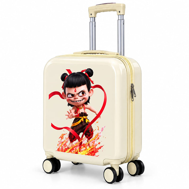 Valise Rigide Enfant Ado – Roues 360° et Poignée Télescopique, Design Animé So Cute
