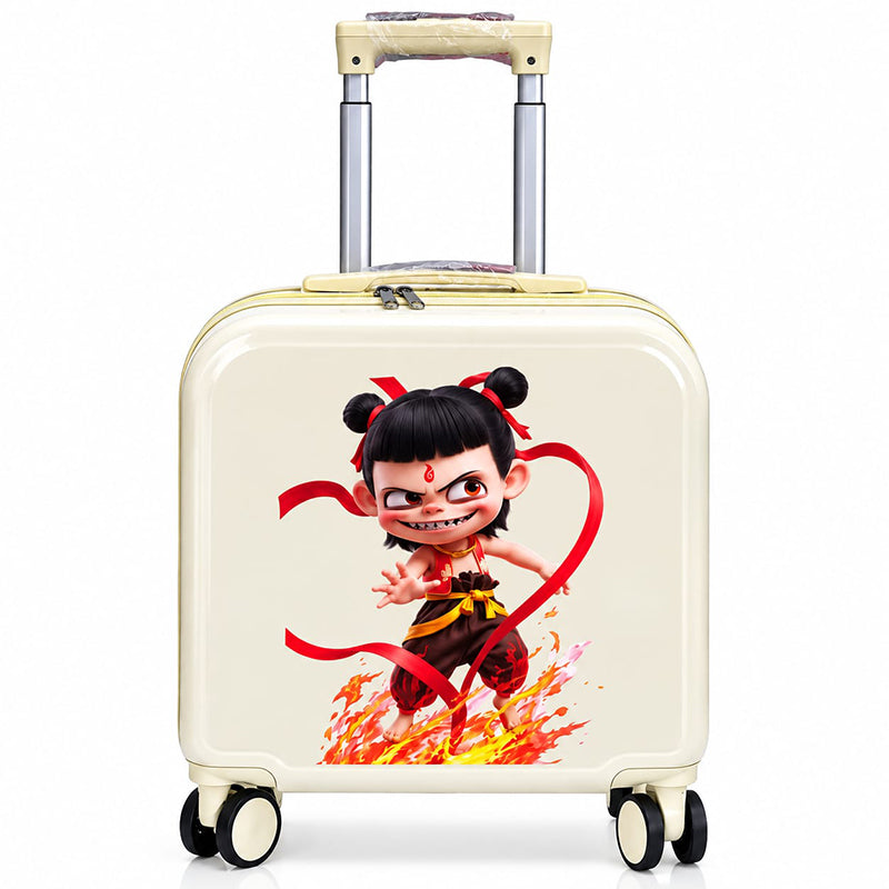 Valise Rigide Enfant Ado – Roues 360° et Poignée Télescopique, Design Animé So Cute