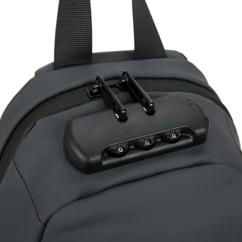 Sac à Bandoulière Antivol unisexe avec Broche – Imperméable et Tendance