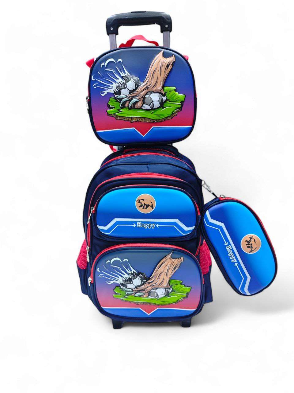 Cartable pour école avec plusieurs poches – confortable et résistant pour les enfants au Maroc