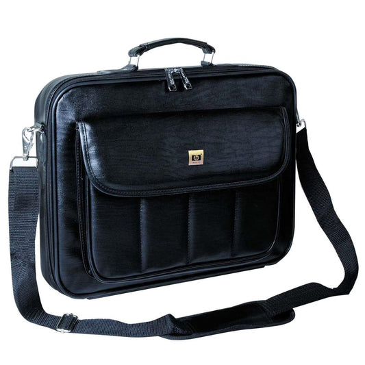 Cartable HP en similicuir noir pour ordinateur portable 15 et 16 pouces