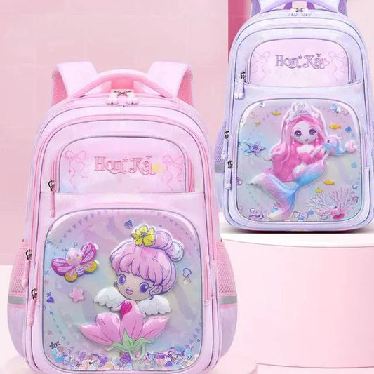 Cartable scolaire pour enfant vue de face