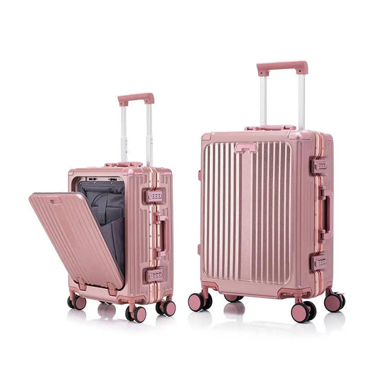  Ensemble de 2 valises cabine et moyenne rigides pour voyage au Maroc
