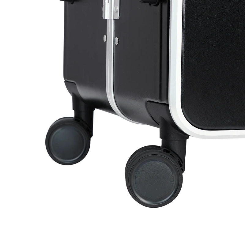 Grande valise 28 pouces en polycarbonate avec roues silencieuses