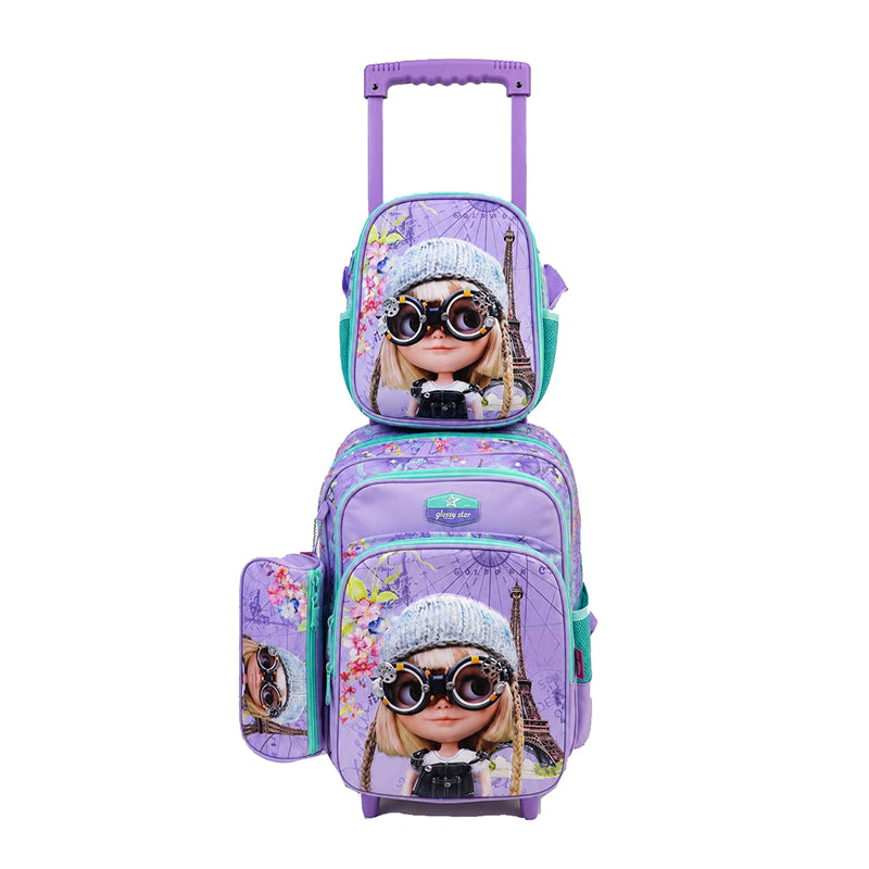 Pack scolaire Gaming 3 pièces avec cartable, trousse et lunch box