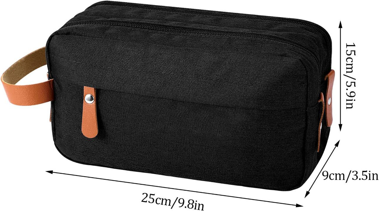Trousse de toilette à fermeture éclair